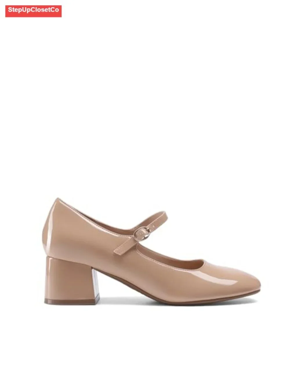 Mary Jane Heels Chunky Block Low Heel Pumps Women's Dress Shoes